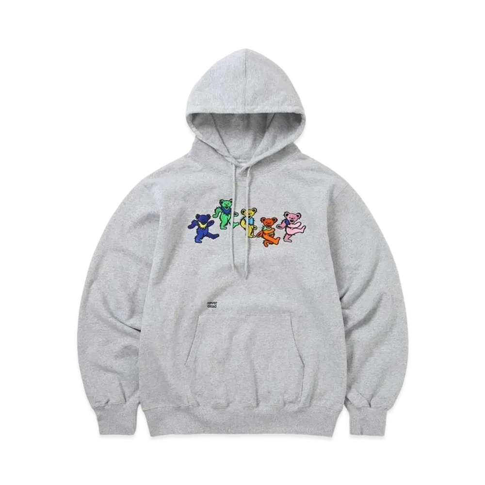 thisisneverthat GD Dancing Bears Hoodie "Heather Grey"