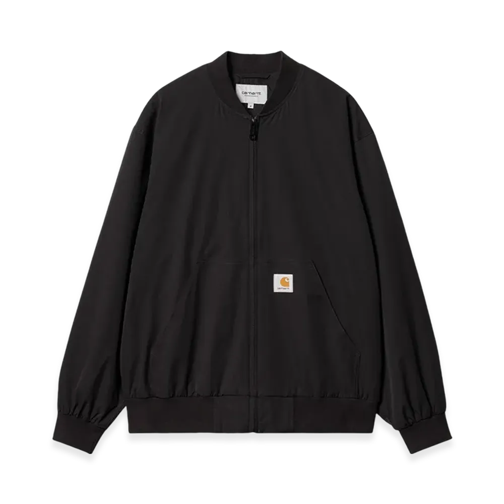 Carhartt WIP Hooded Square Label Jacket "Ash Heather"