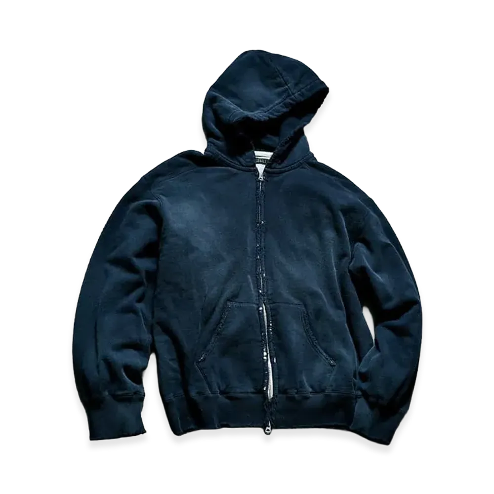 ANCELLM x Barneys New York Sweat Zip Hoodie "Navy"