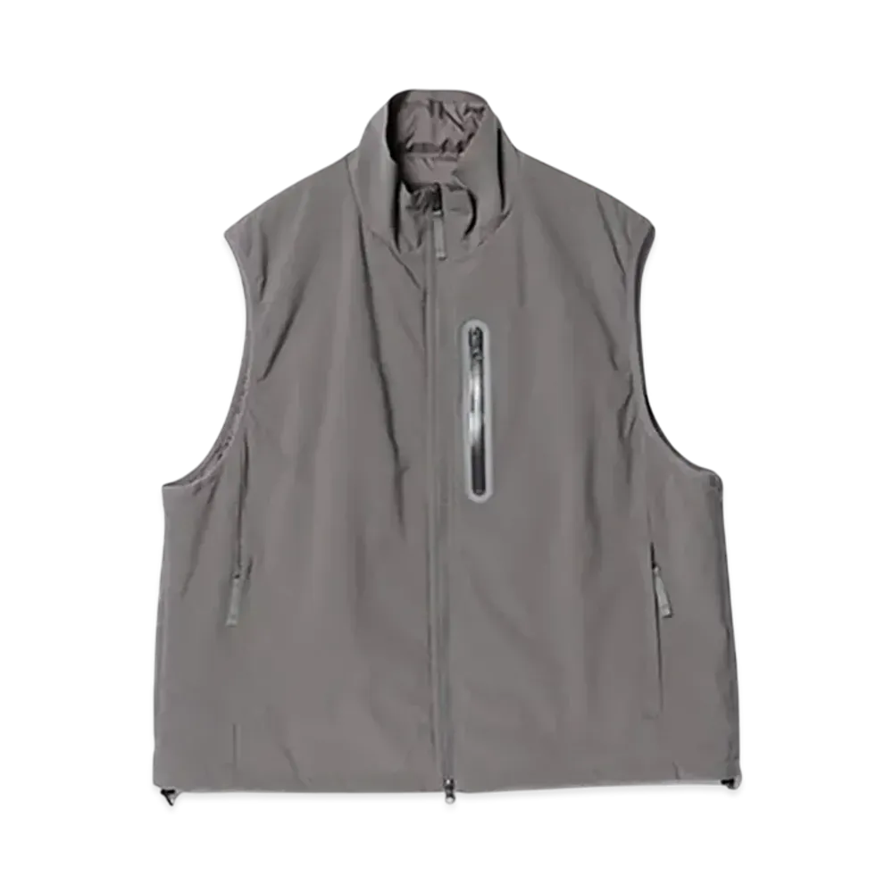 BEAMS Dermizax(TM) Reversible Filled Vest "Gray"