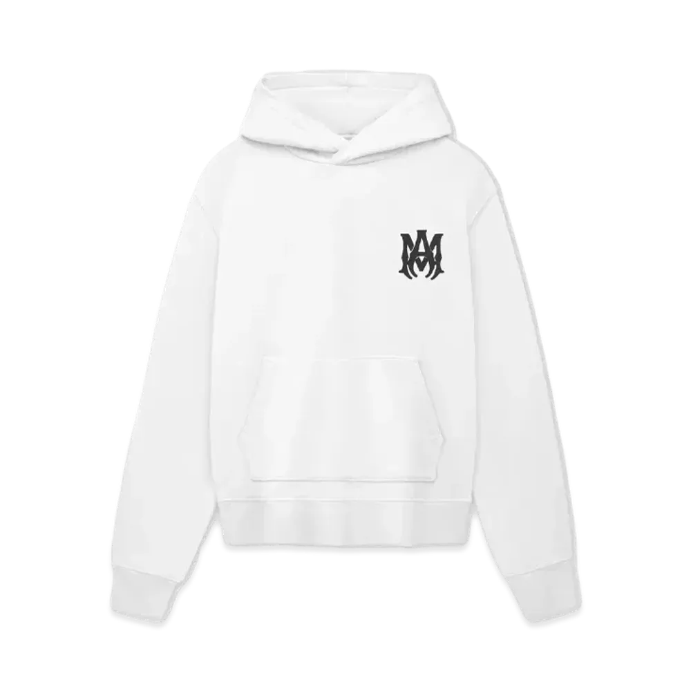 AMIRI MA Core Logo Hoodie "White"