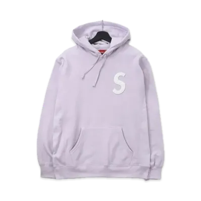 Supreme S Logo Hooded Sweatshirt "Pink" (20SS)