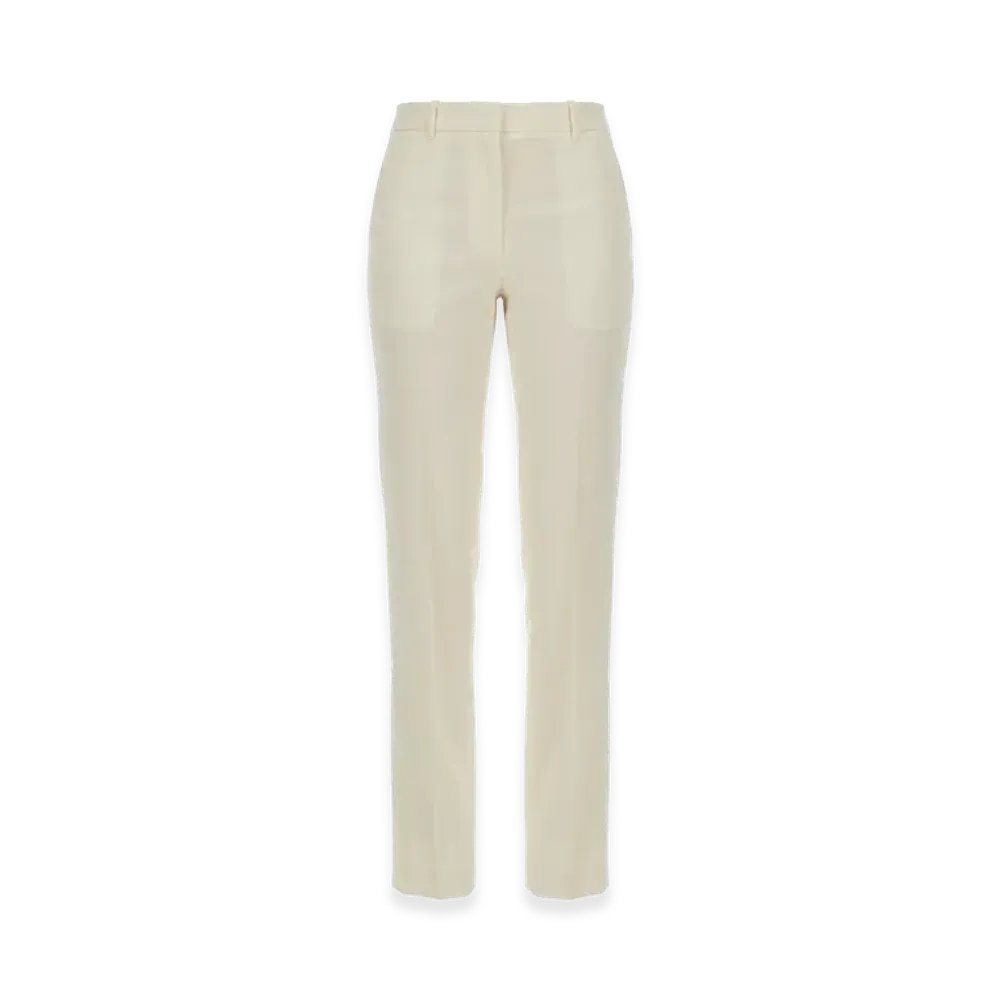 Jil Sander Women's Wool Pants "Beige"