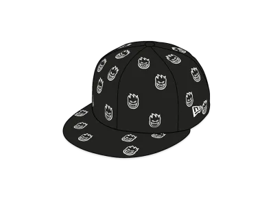 Supreme x Spitfire New Era "Black"