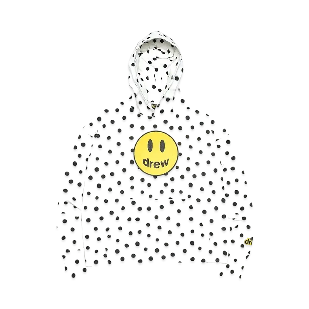 drew house mascot deconstructed hoodie "Polka Dot"