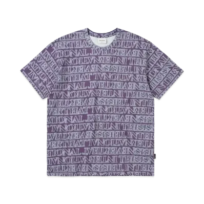 thisisneverthat Glass Logo Tee "Fuchsia"