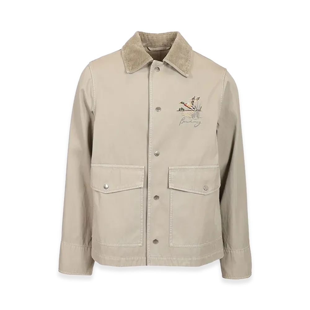 Burberry Cotton Field Jacket "Gray"