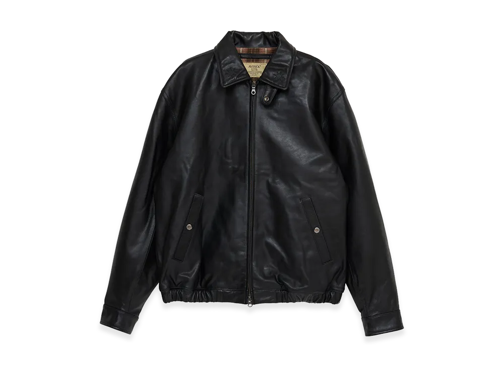 GDC x AVIREX Leather Swingtop "Black"