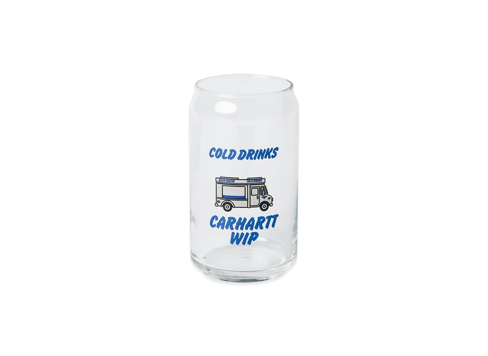 Carhartt WIP Cold Drinks Can Glass "Clear"