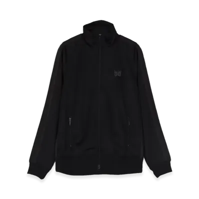 NEEDLES x FREAK'S STORE Track Jacket - PolySmooth "Black Base/Charcoal"