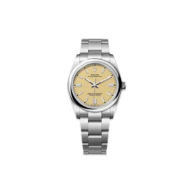 ROLEX Oyster Perpetual 36 Oystersteel "Yellow"