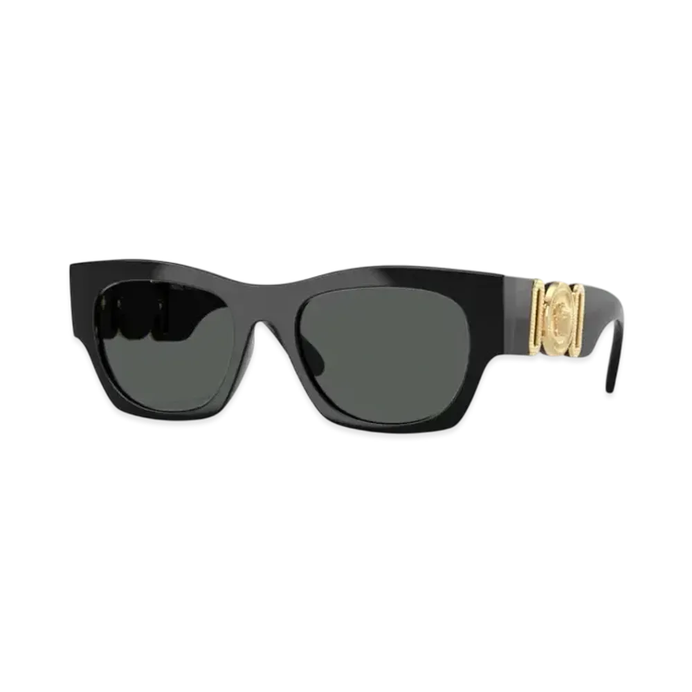 Versace Medusa Biggie Sunglasses "Black/Gold"