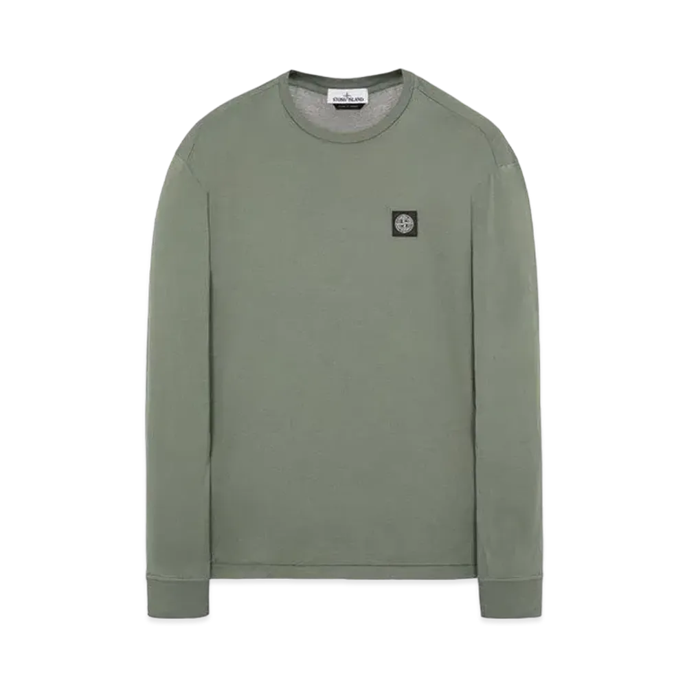 Stone Island 22713 60/2 COTTON JERSEY_SLIM FIT "Sage Green"