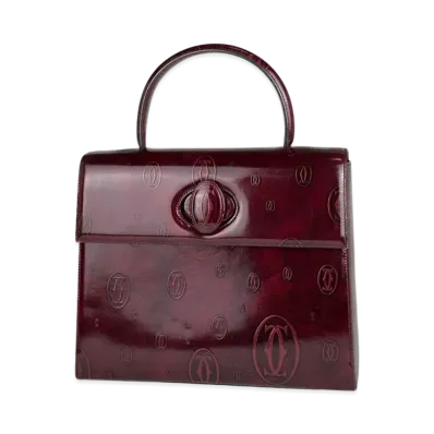 Cartier Happy Birthday Handle Bag "Bordeaux"