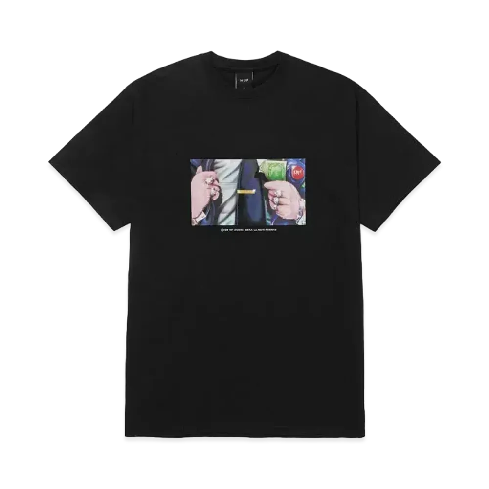 HUF x FREDDIE GIBBS V.I.P. Tee "Black"