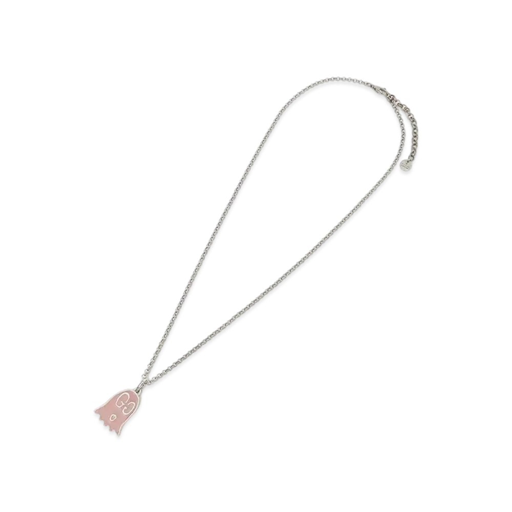 GUCCI Ghost Silver Necklace "Silver"