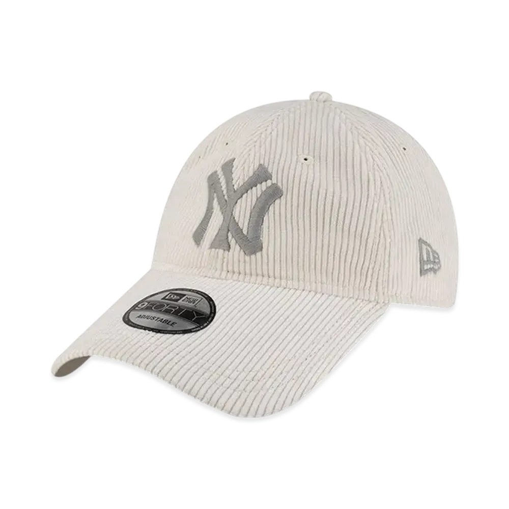 New Era x Polo Ralph Lauren x MLB 9Forty Long Visor Unstructured Cooperstown New York Yankees "Chrome"