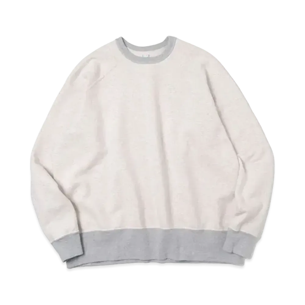 A.PRESSE Sweat Shirt "Oatmeal"