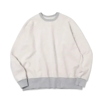 A.PRESSE Sweat Shirt "Oatmeal"