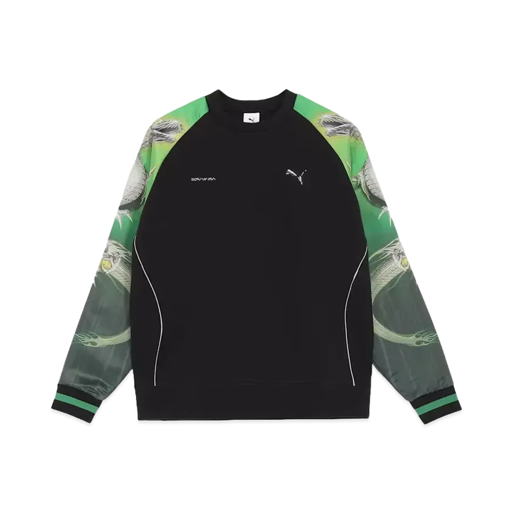 PUMA x SORAYAMA Graphic Crew Neck Sweat "Puma Black"