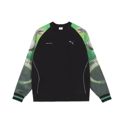 PUMA x SORAYAMA Graphic Crew Neck Sweat "Puma Black"