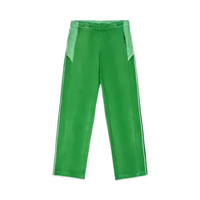 HERON PRESTON Distressed Insideout Chino "Green"