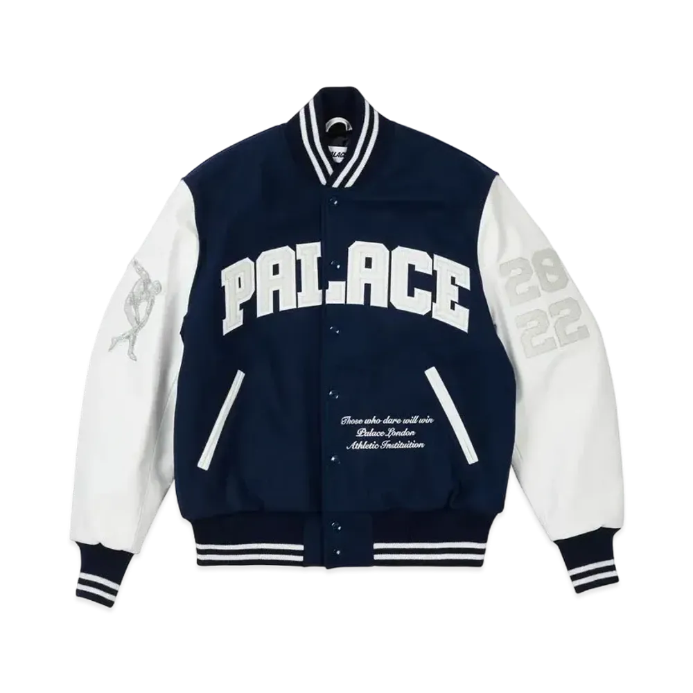 PALACE GREEK VARSITY JACKET "Blue"