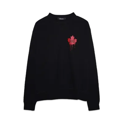 DSQUARED2 Cool Fit Crewneck "BLACK"