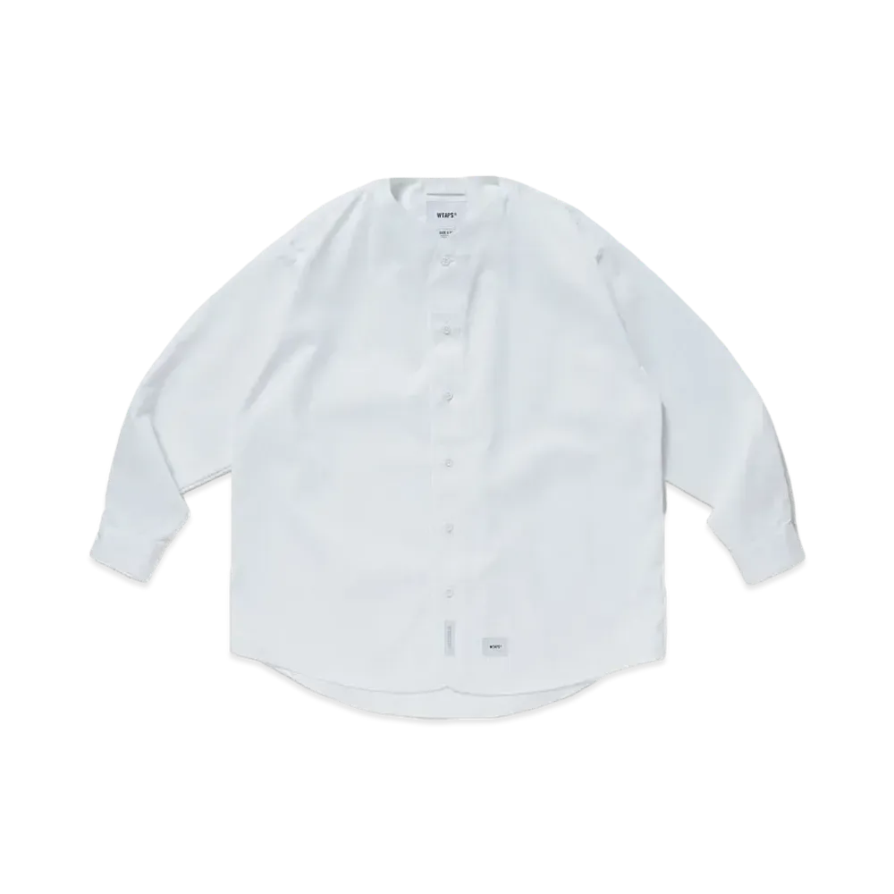 WTAPS League 01 / LS / Ctpl. Twill "White"