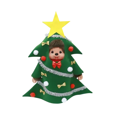 Sekiguchi Christmas Tree Monchhichi 2L Size Boy