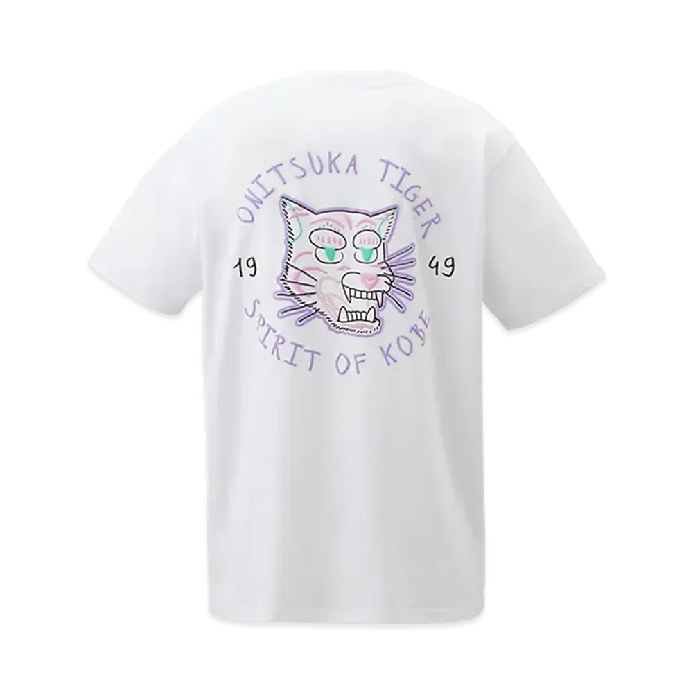 Onitsuka Tiger Graphic Tee "White"