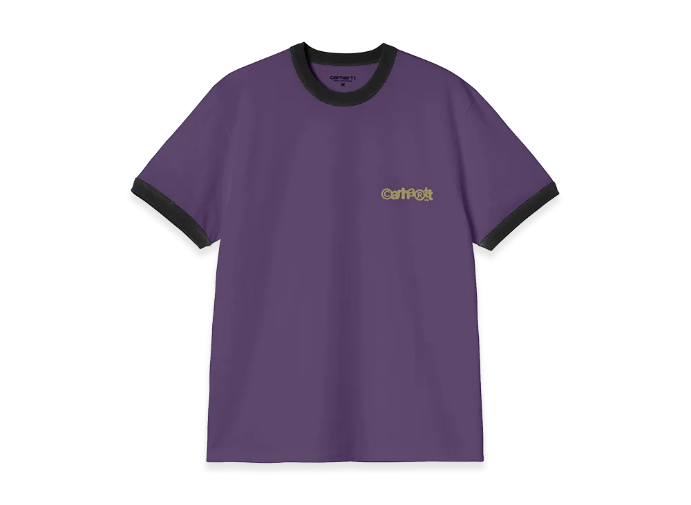 Carhartt WIP S/S Ip Ringer T-Shirt "Calla/Black/Yellow"