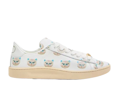 Valentino Garavani Women's Printer Leather Royco Sneakers "Printed"