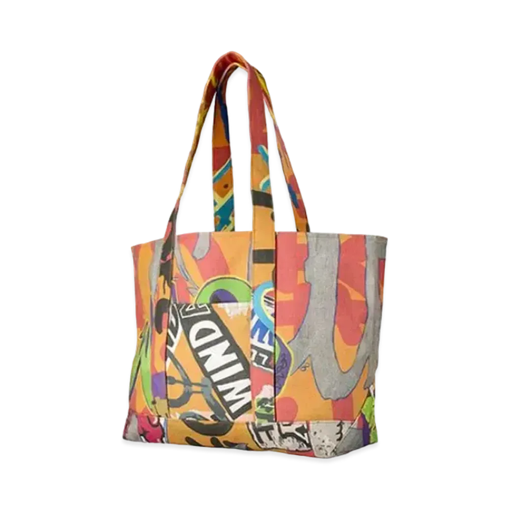 WIND AND SEA x LEE KAN KYO Tote Bag "Orange"