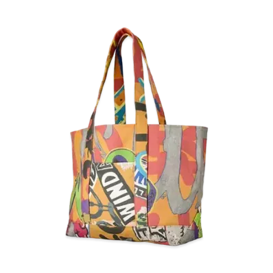 WIND AND SEA x LEE KAN KYO Tote Bag "Orange"