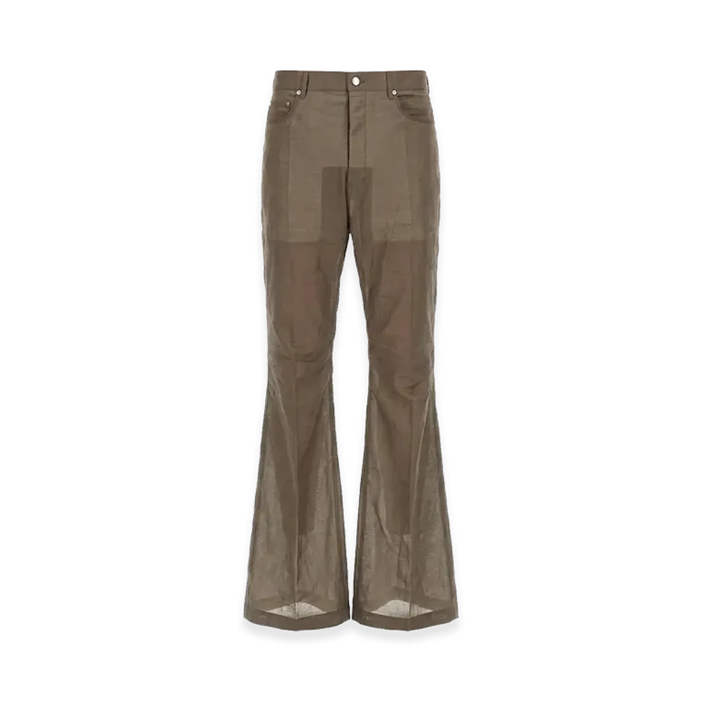 Rick Owens Bootcut Pants "Beige"