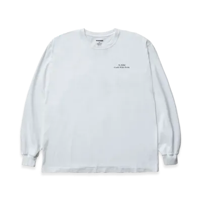 NEIGHBORHOOD NH . Tee LS-17 "White"