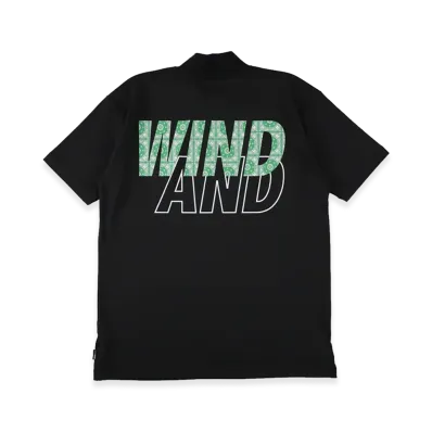 WIND AND SEA Golf OG Sea Mock Neck S/S Tee "Black"