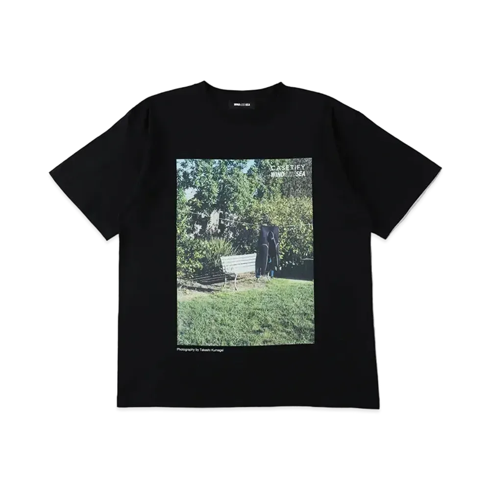 WIND AND SEA x CASETIFY (Garden) Tee "Black"