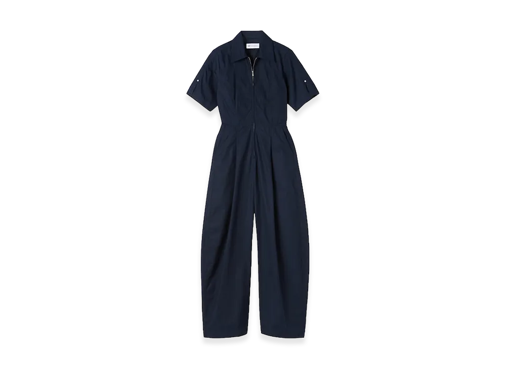 Gap x Victoria Beckham Women's Loose Fit Utility Jumpsuit "New Classic Navy"