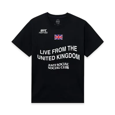 ANTI SOCIAL SOCIAL CLUB x UFC Fight Night Tee "Black"