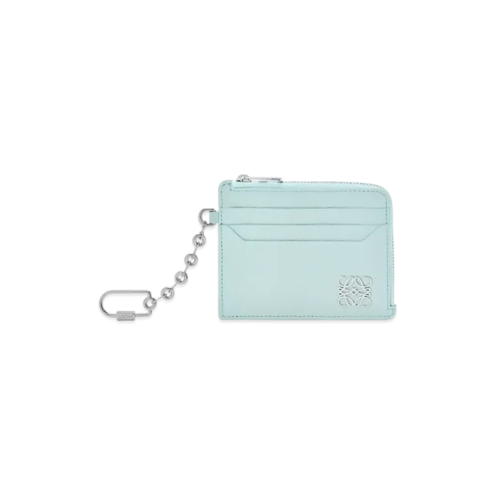 LOEWE Anagram Square Coin Card Holder "Frozen"