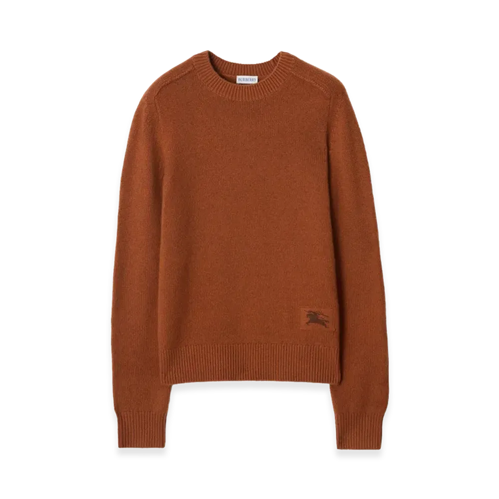 Burberry Women's Cashmere Sweater "Ginger Orange"