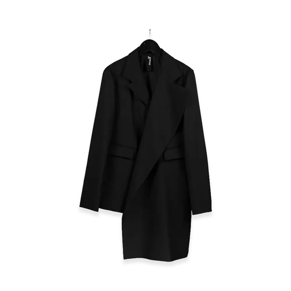 Ground Y Asymmetric Jacket "Black"