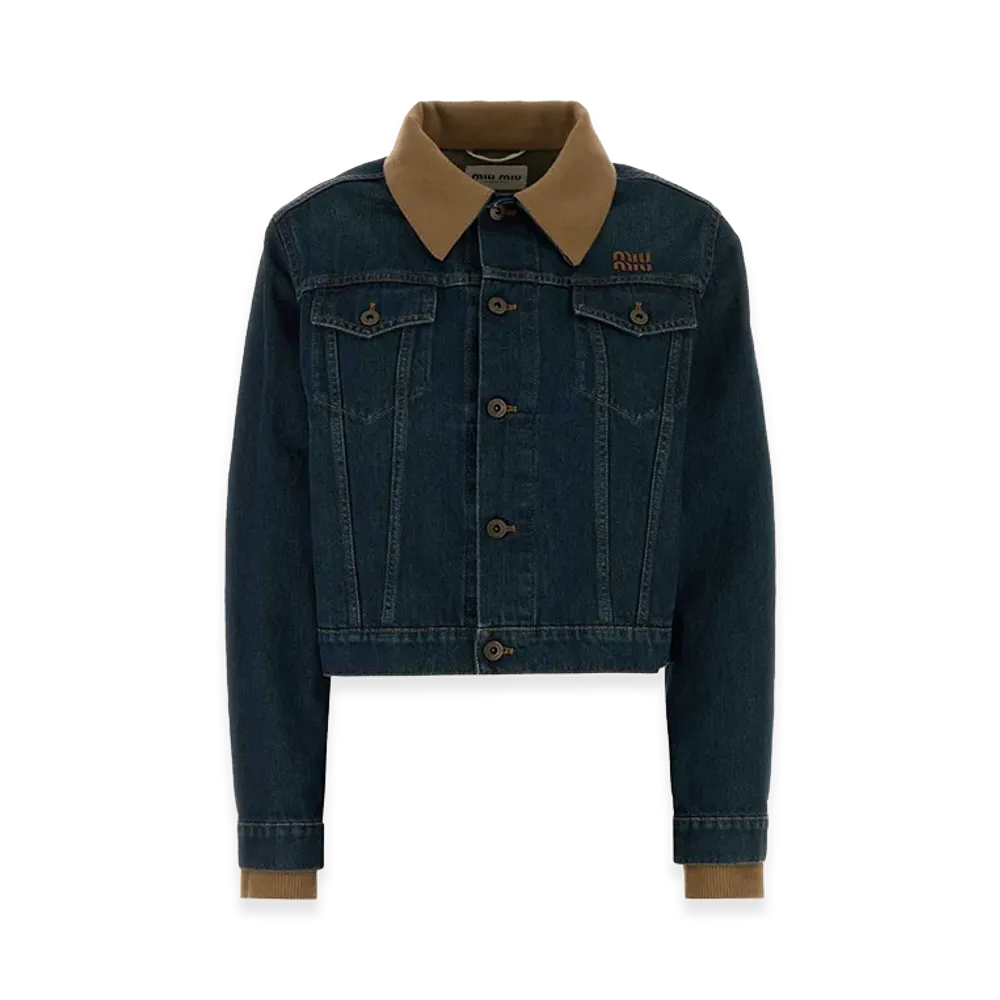 MIU MIU Women's Denim Jacket "Blue"