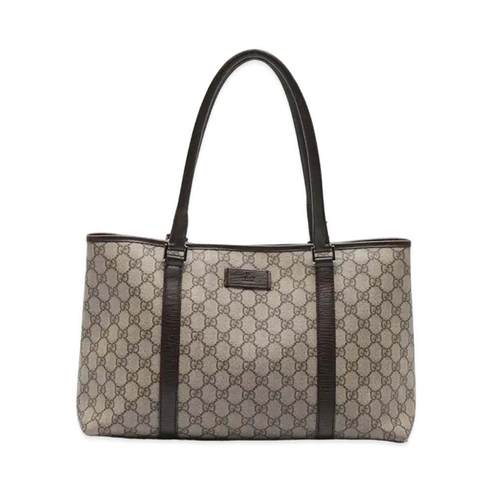 GUCCI GG Plus Tote Bag "Brown"