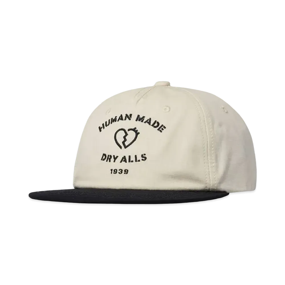 HUMAN MADE 5 Panel Rip-Stop Cap "White"