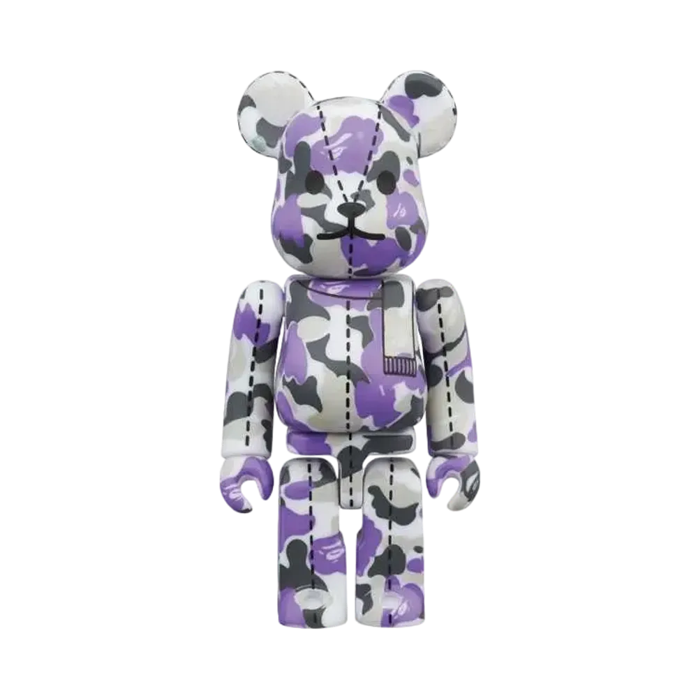 Bearbrick A BATHING APE® 28TH ANNIVERSARY CAMO#1