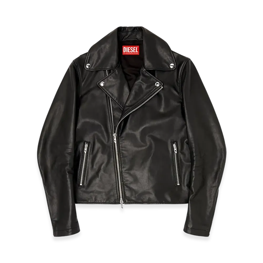 Diesel L-Eo-Wrd Riders Jacket "Black"