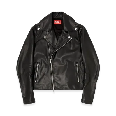 Diesel L-Eo-Wrd Riders Jacket "Black"